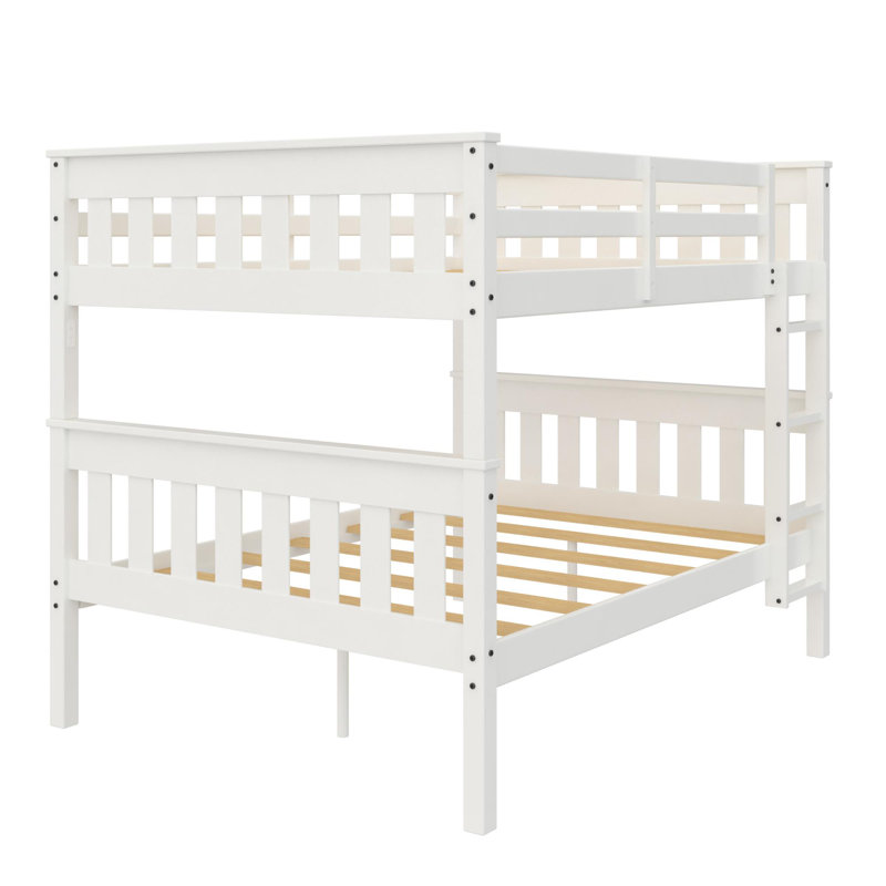 Harriet Bee AlmedaCheatham Solid Wood Full Over Full Bunk Bed & Reviews